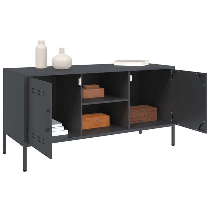 TV Cabinet Anthracite 100.5x39x50.5 cm Steel