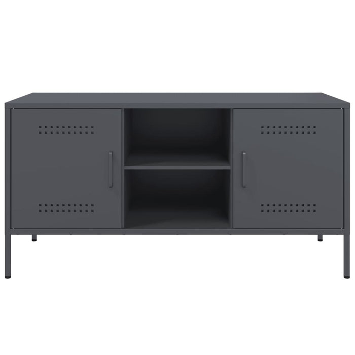 TV Cabinet Anthracite 100.5x39x50.5 cm Steel