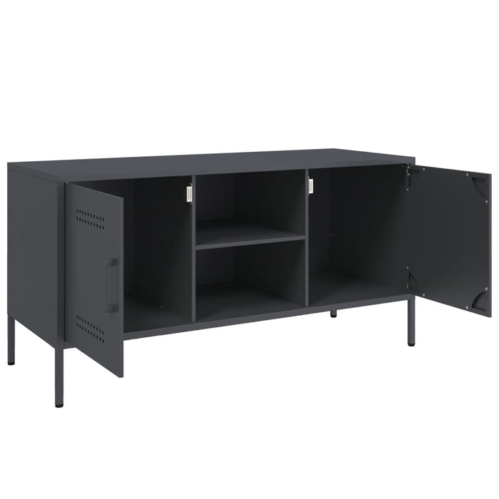 TV Cabinet Anthracite 100.5x39x50.5 cm Steel