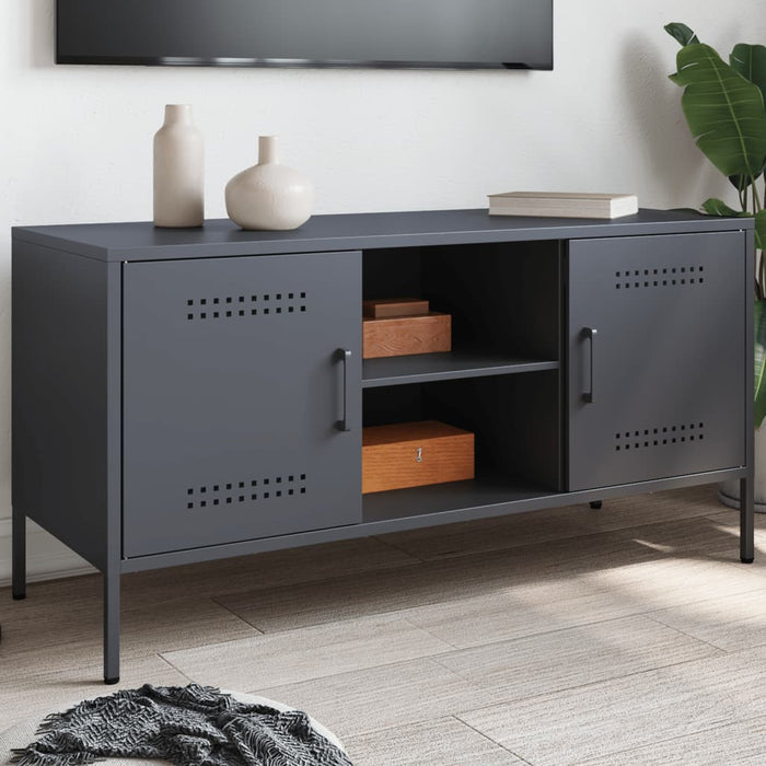 TV Cabinet Anthracite 100.5x39x50.5 cm Steel