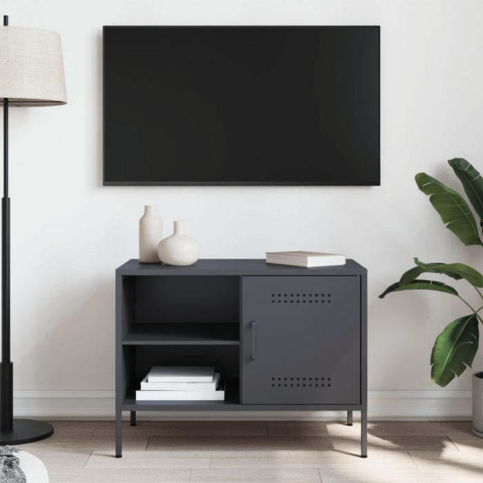 TV Cabinet Anthracite 68x39x50.5 cm Steel