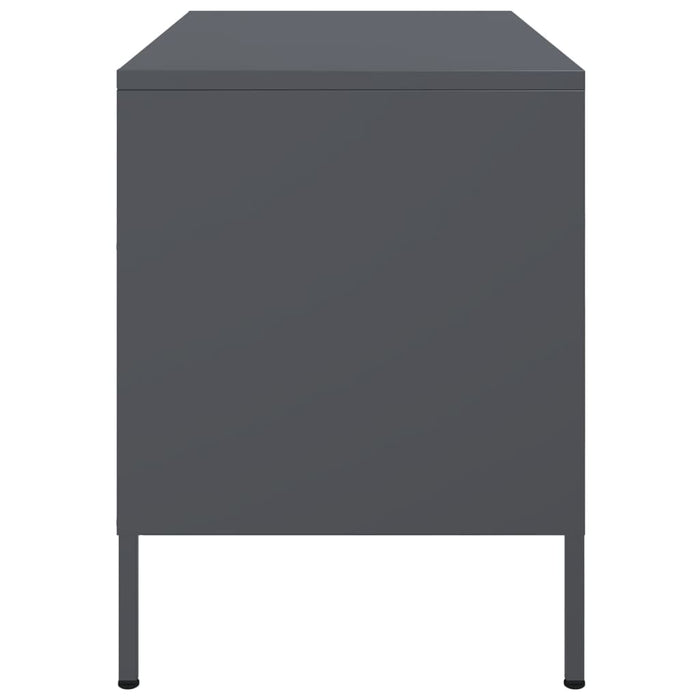 TV Cabinet Anthracite 68x39x50.5 cm Steel