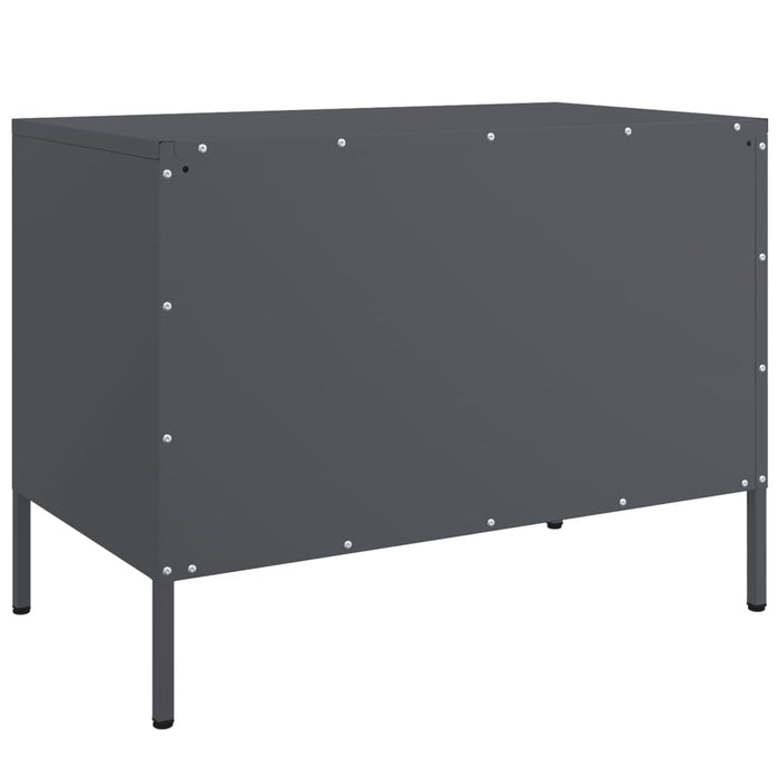 TV Cabinet Anthracite 68x39x50.5 cm Steel