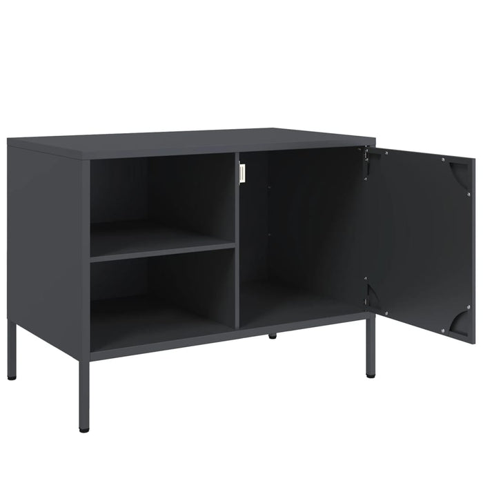 TV Cabinet Anthracite 68x39x50.5 cm Steel