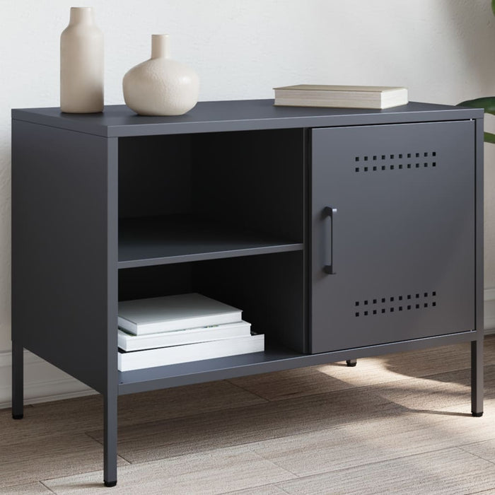 TV Cabinet Anthracite 68x39x50.5 cm Steel