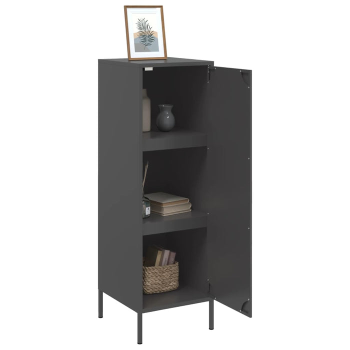 Highboard Black 36x39x113 см стомана