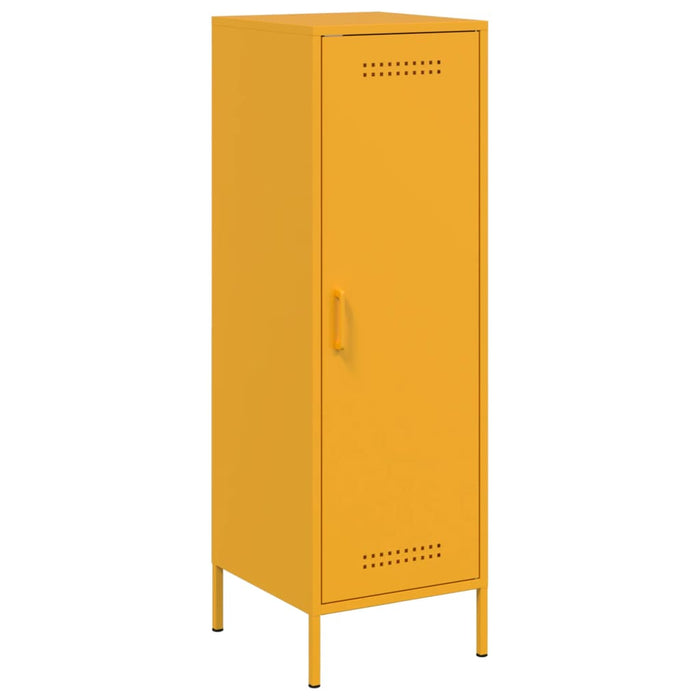 Highboard Mustard Yellow 36x39x113 см стомана