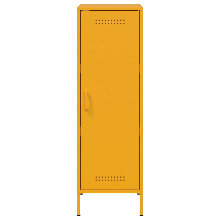 Highboard Mustard Yellow 36x39x113 см стомана