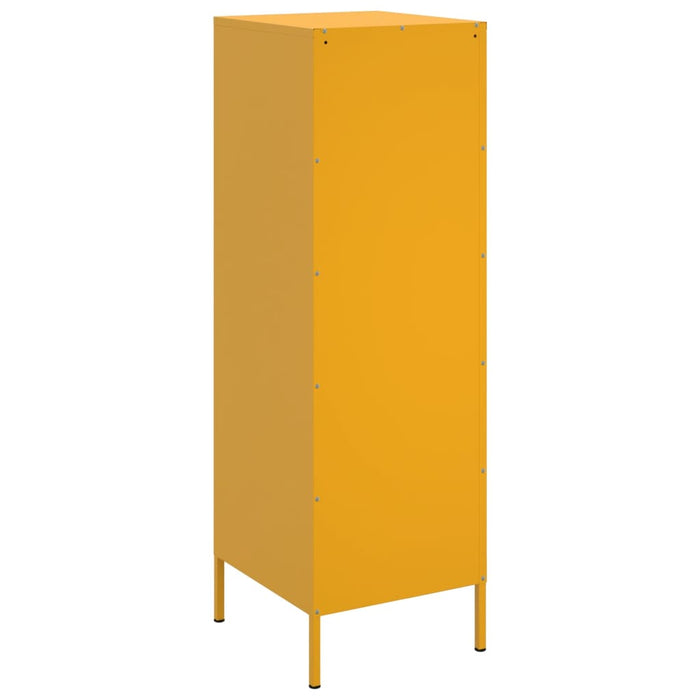 Highboard Mustard Yellow 36x39x113 см стомана