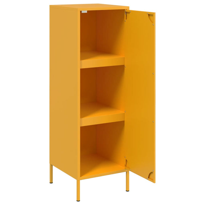 Highboard Mustard Yellow 36x39x113 см стомана