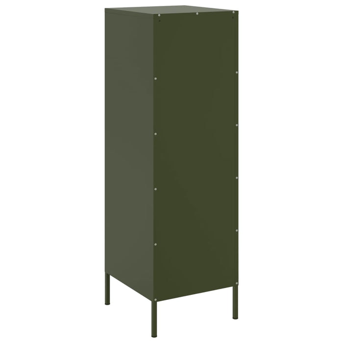 Highboard Olive Green 36x39x113 см стомана