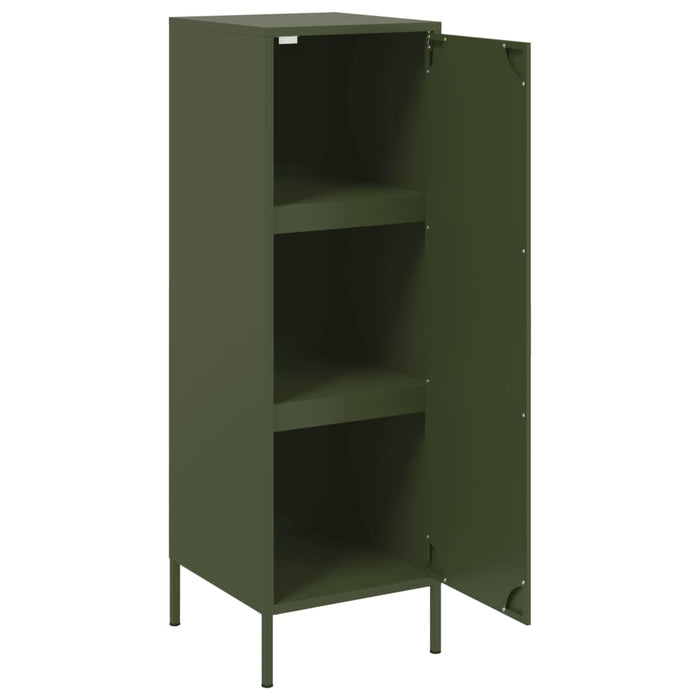 Highboard Olive Green 36x39x113 см стомана