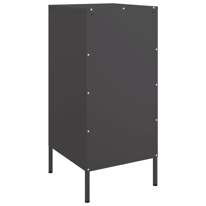 Sideboard Black 36x39x79 cm Steel