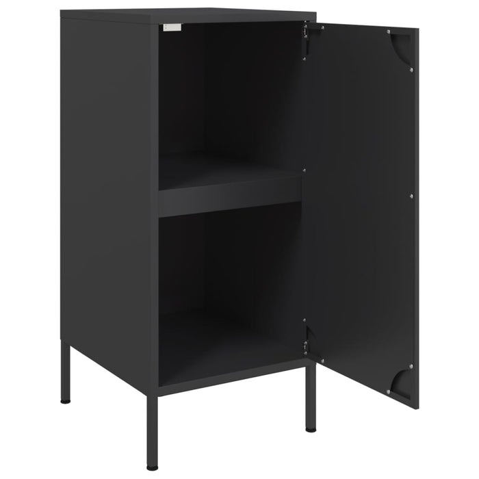 Sideboard Black 36x39x79 cm Steel