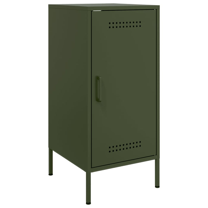 Sideboard Olive Green 36x39x79 cm Steel