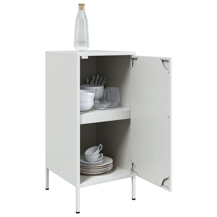 Sideboard White 36x39x79 cm Steel