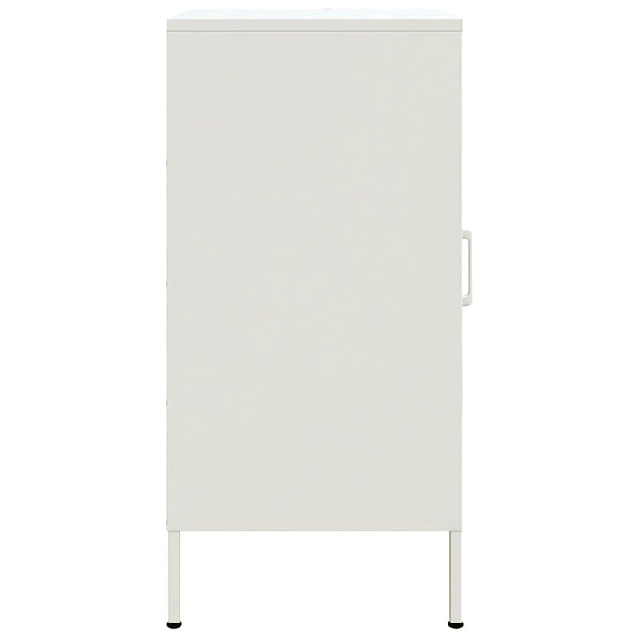 Sideboard White 36x39x79 cm Steel