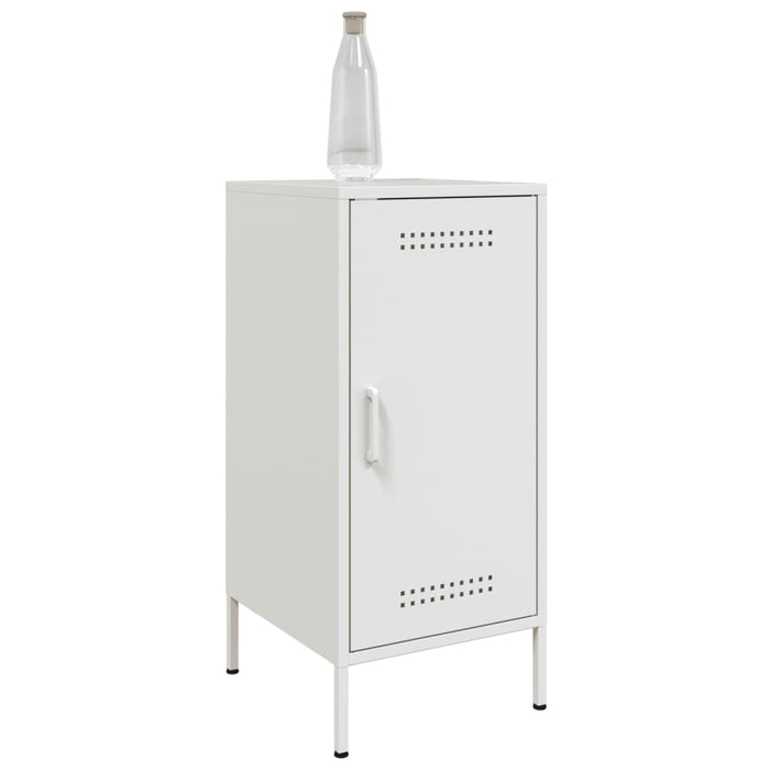 Sideboards 2 pcs White 36x39x79 cm Steel