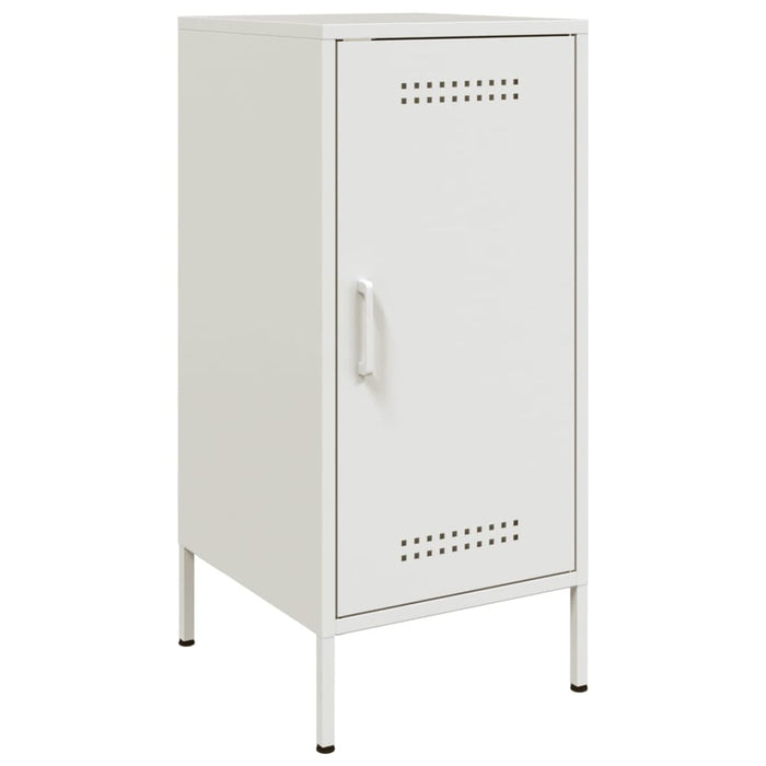 Sideboards 2 pcs White 36x39x79 cm Steel