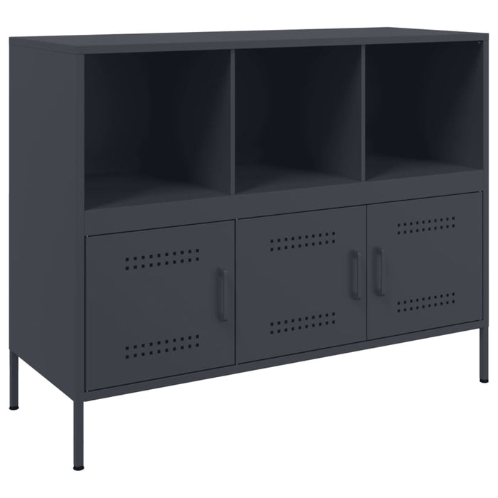 Sideboard Anthracite 100.5x39x79 cm Steel