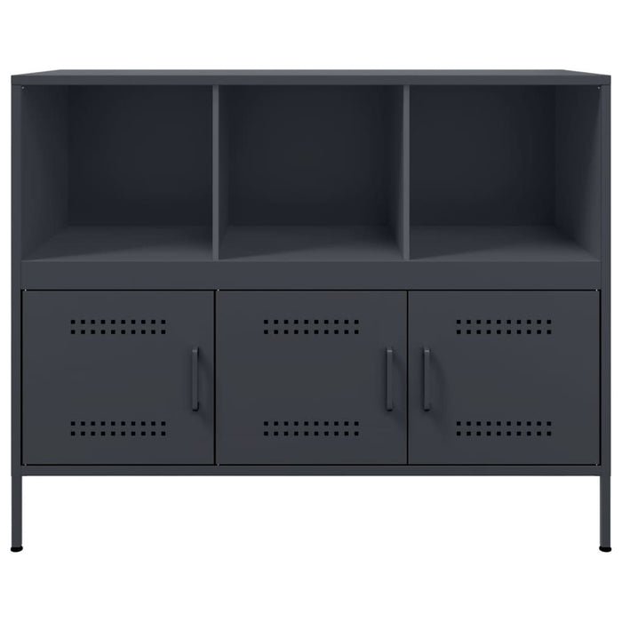 Sideboard Anthracite 100.5x39x79 cm Steel