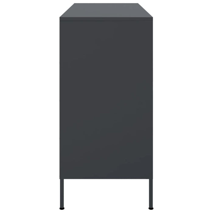 Sideboard Anthracite 100.5x39x79 cm Steel