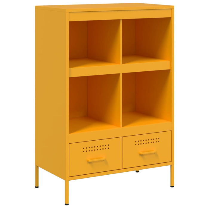 Highboard Mustard Yellow 68x39x101.5 см стомана