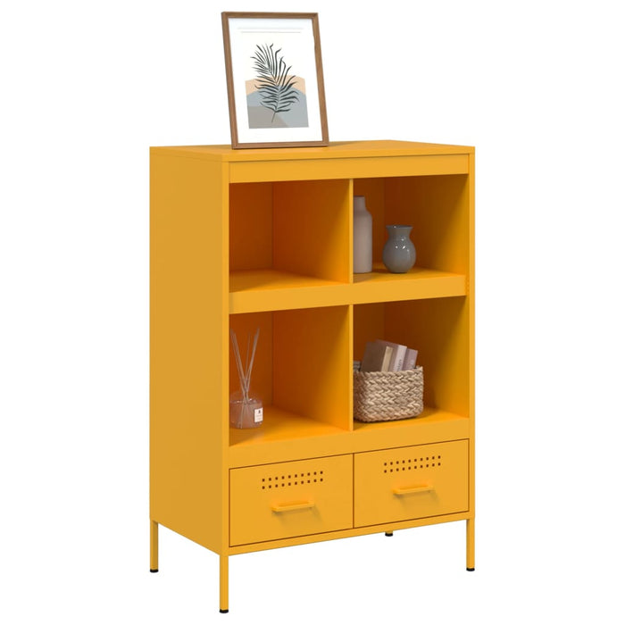 Highboard Mustard Yellow 68x39x101.5 см стомана