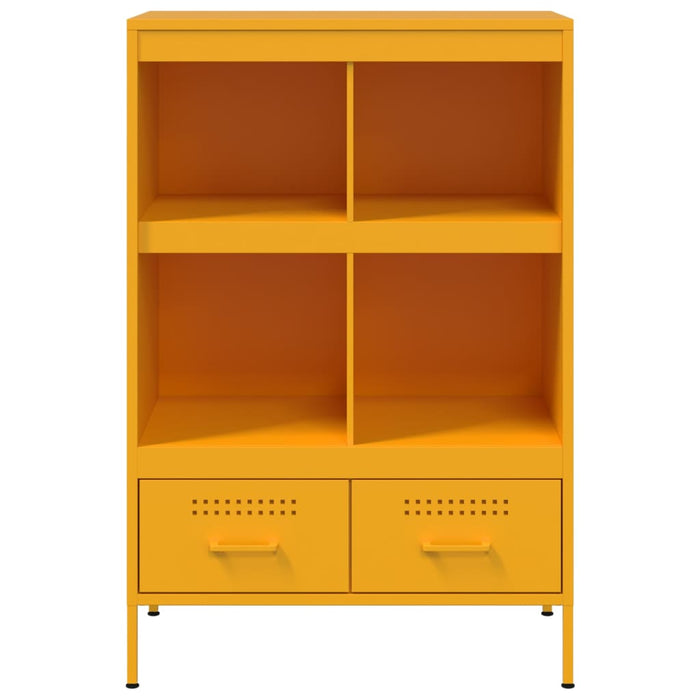 Highboard Mustard Yellow 68x39x101.5 см стомана