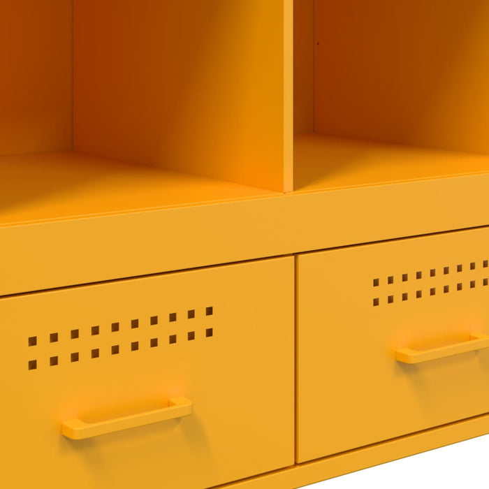 Highboard Mustard Yellow 68x39x101.5 см стомана