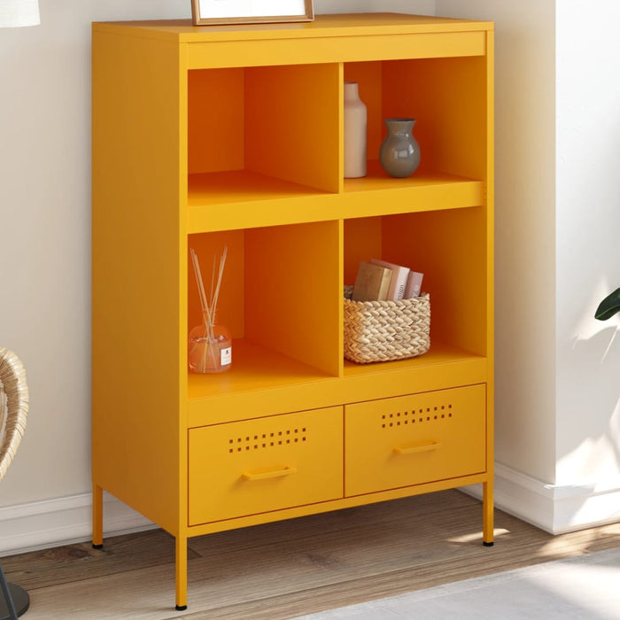 Highboard Mustard Yellow 68x39x101.5 см стомана