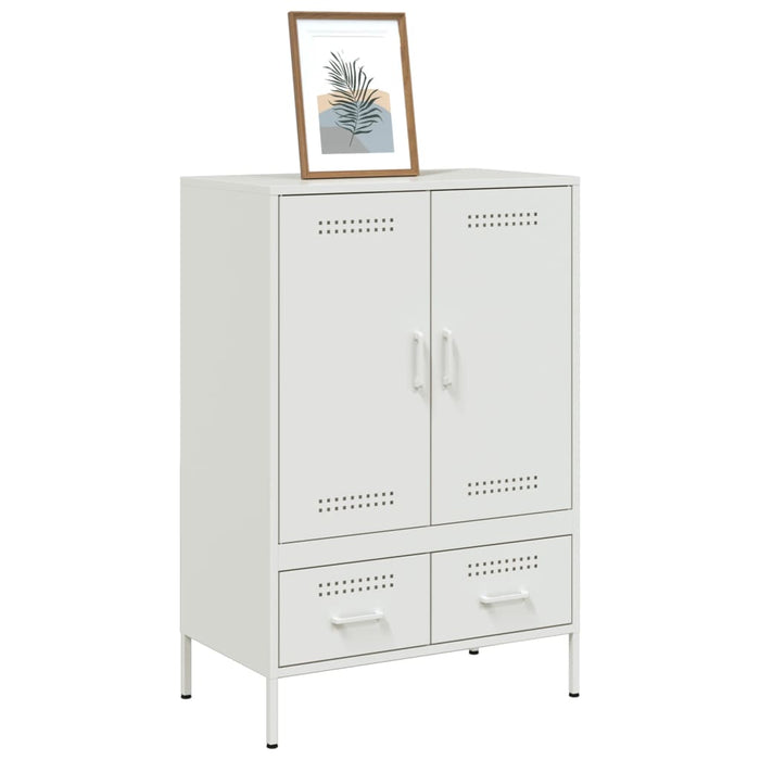 Highboard White 68x39x101.5 см стомана