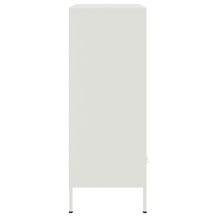 Highboard White 68x39x101.5 см стомана