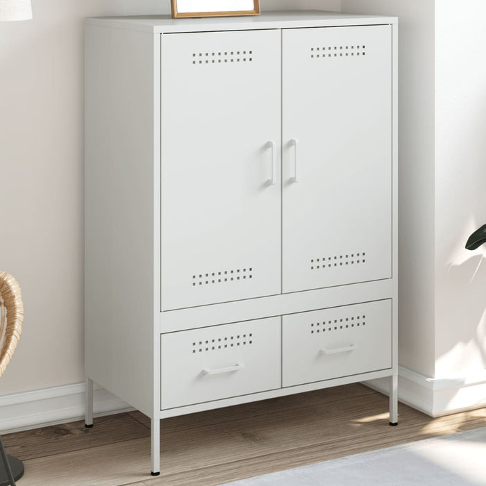 Highboard White 68x39x101.5 см стомана