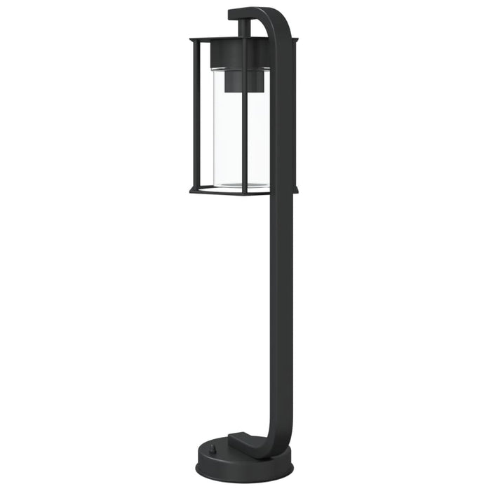 Outdoor Floor Lamps 3pcs Black 60 cm Stainless Steel