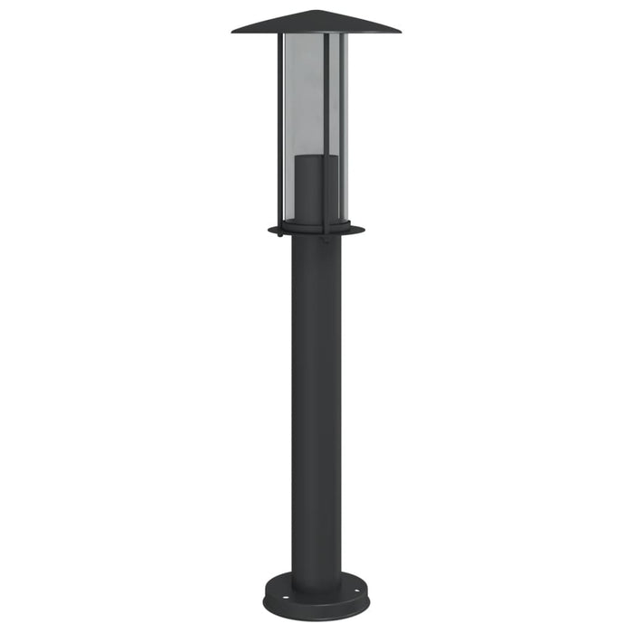 Lampa de exterior Negru 60 cm Otel inoxidabil