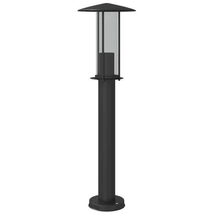 Lampa de exterior Negru 60 cm Otel inoxidabil