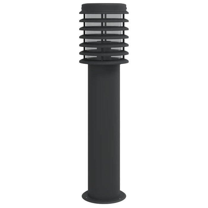 Lampa de exterior Negru 60 cm Otel inoxidabil