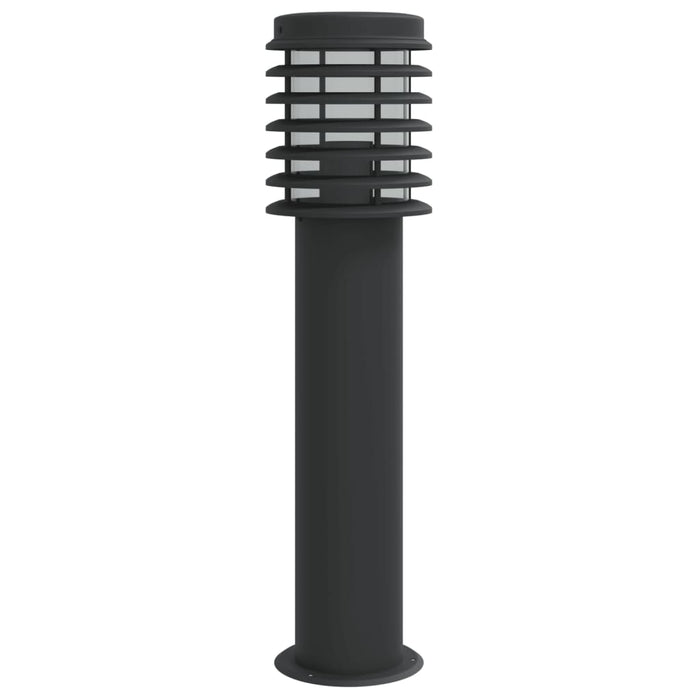 Lampa de exterior Negru 60 cm Otel inoxidabil