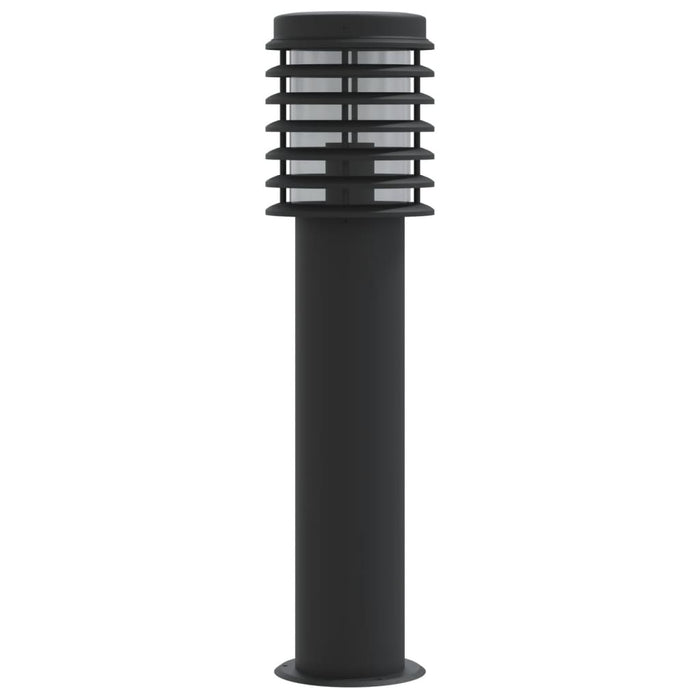 Lampa de exterior Negru 60 cm Otel inoxidabil