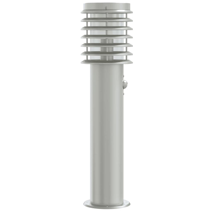 Lampa de exterior cu senzor Argintiu 60 cm Otel inoxidabil