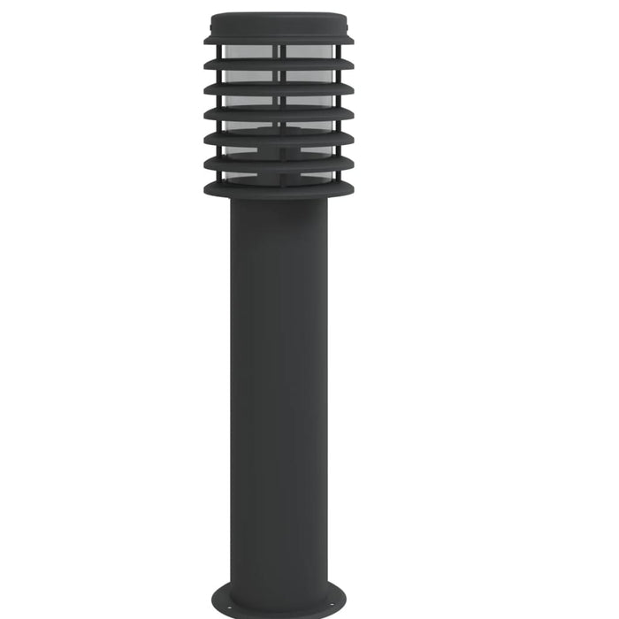 Lampa de exterior cu priza Negru 60 cm Otel inoxidabil