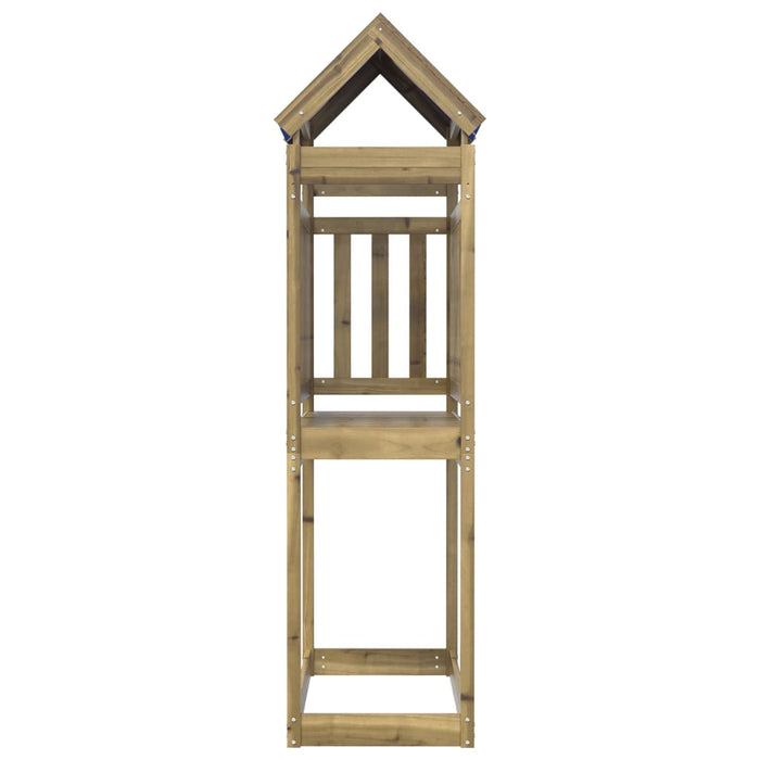 Play Tower 110.5x52.5x215 cm Impregnated Wood Pine