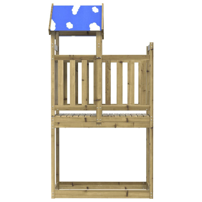 Play Tower 110.5x52.5x215 cm Impregnated Wood Pine