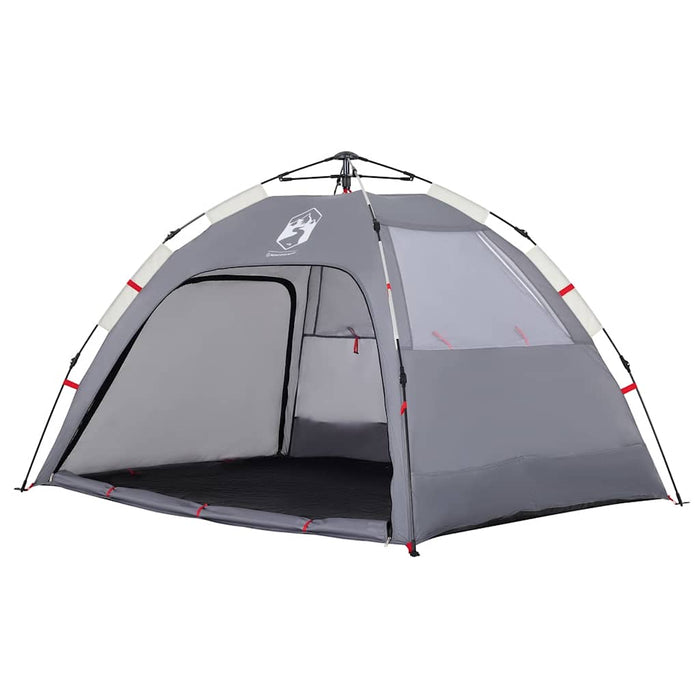 Beach Tent 2-Person Grey Quick Release Waterproof