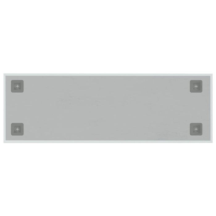 Placa Magnetica de Perete Alb 60x20 cm Sticla Securizata