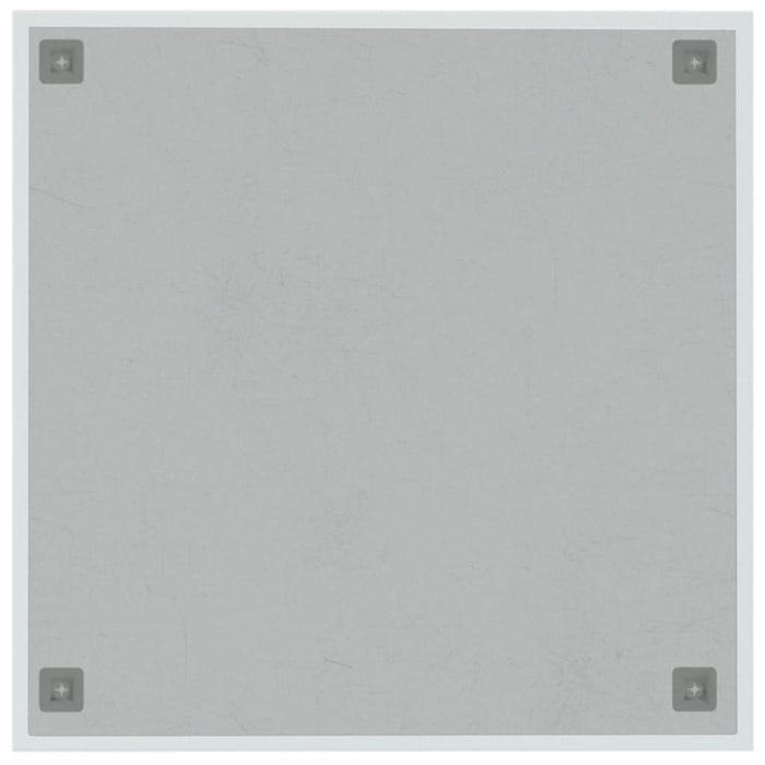 Placa Magnetica de Perete Alb 60x60 cm Sticla Securizata