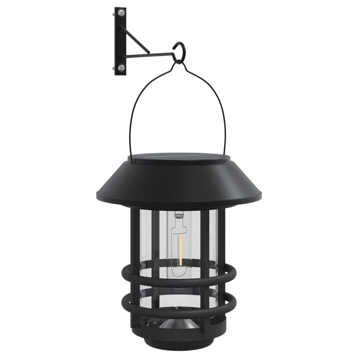 Solar Outdoor Wall Lanterns 2 pcs White