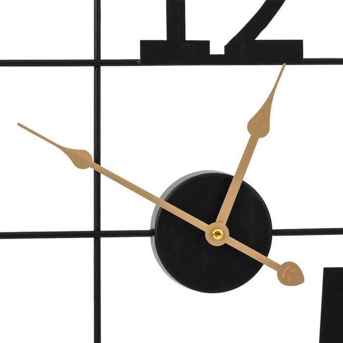 Wall Clock Black Ø50 cm Iron