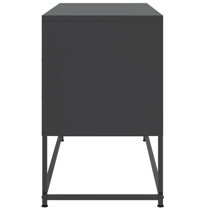 TV Cabinet Black 100.5x39x60.5 cm Steel